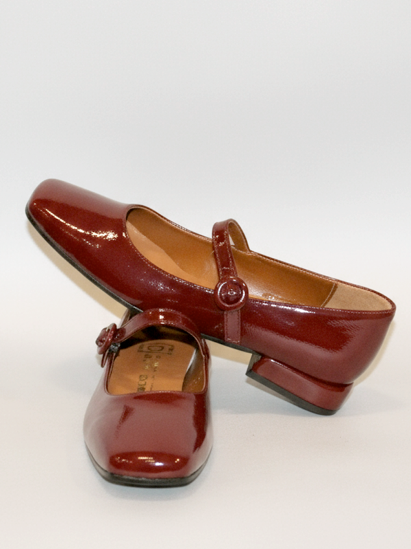 Ballerina in naplak con fibbia - Prodotto_13