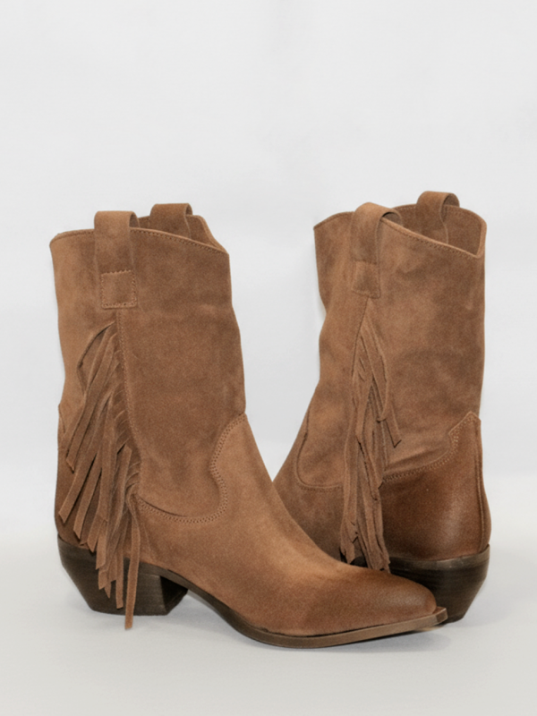 Tronchetto in crosta cuoio con frangia - Prodotto_8