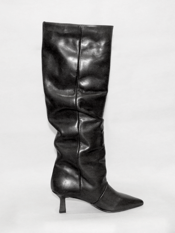 Stivale in vitello nero - Prodotto_9